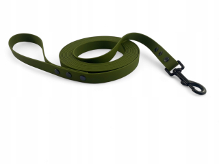 Vodotesné biotánové povrazové vodítko Mäkké a odolné 20mm Dark#Olive 5M